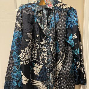 Johnny Was Phoenix Tate Silk blouse